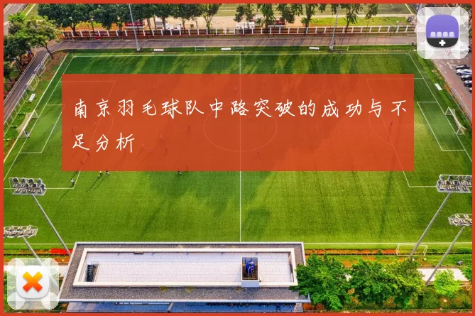 南京羽毛球队中路突破的成功与不足分析