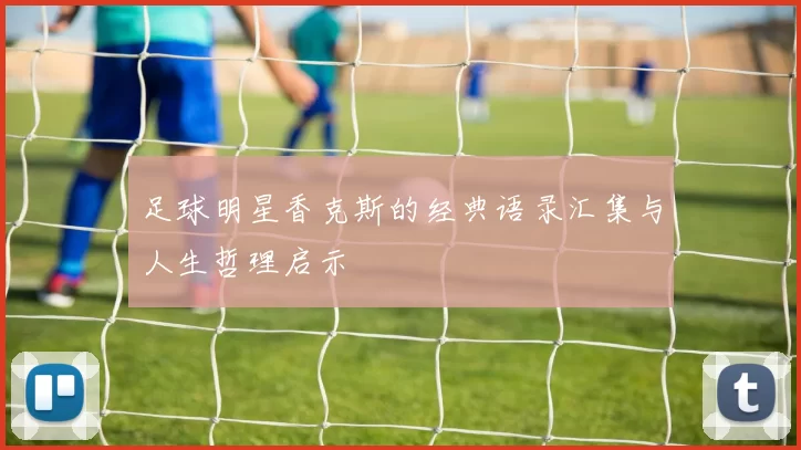 足球明星香克斯的经典语录汇集与人生哲理启示