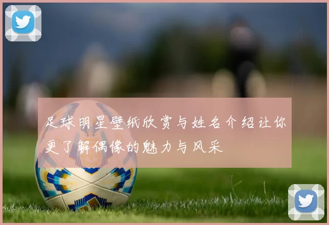 足球明星壁纸欣赏与姓名介绍让你更了解偶像的魅力与风采
